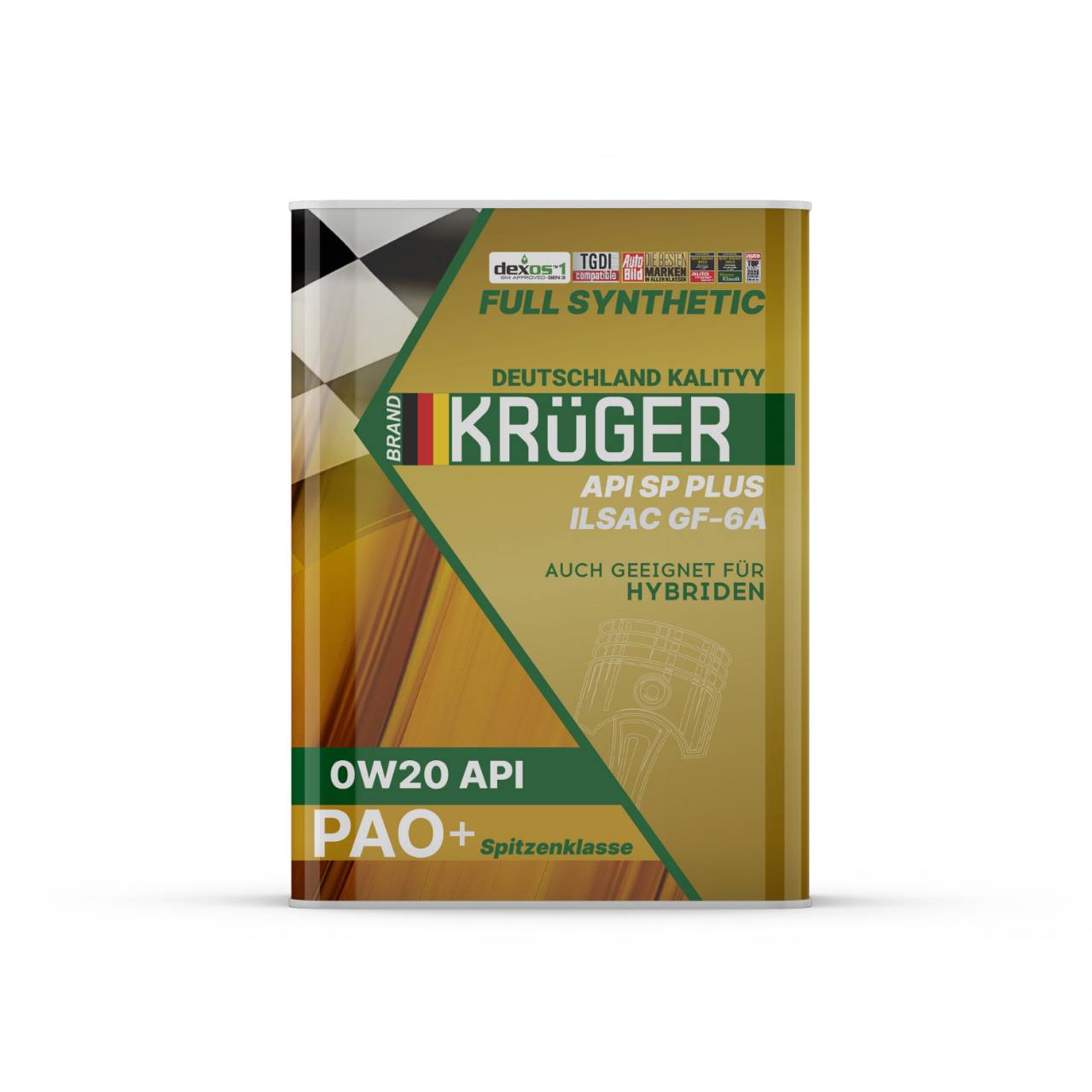 Krüger PAO+ 0W-20 API SP Plus