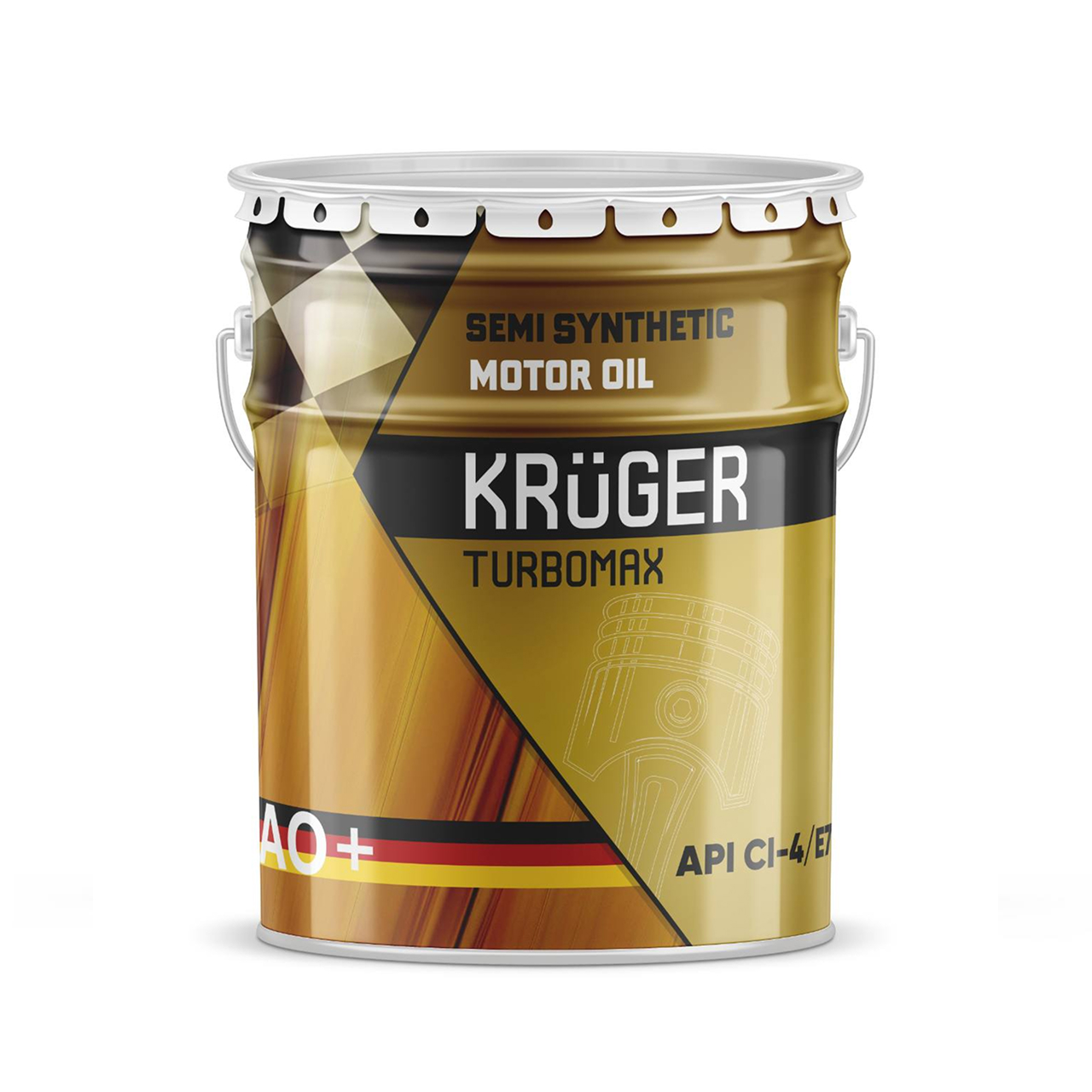 Krüger TURBOMAX 15W-40 API CI-4/E7 — ракурс 2